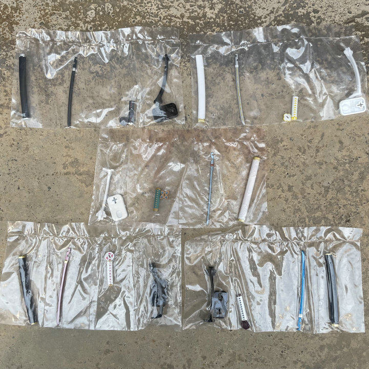 正版散货 stasto 鬼灭之刃3D日轮刀剑 模型摆件 扭蛋玩具礼物现货,模玩/动漫/周边/娃圈三坑/桌游,盒蛋/扭蛋/联名摆件,淘宝优惠券,粉丝福利购,淘宝优惠卷