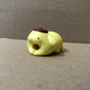 正版散货 SANRIO CABLE BITE 布丁狗防折断苹果充电数据线保护套