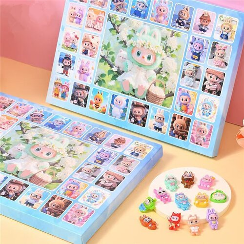 拉布布洞洞乐盲盒公仔儿童奖品