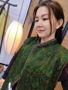 2025新款新中式国风马甲女款秋冬季双面双穿坎肩