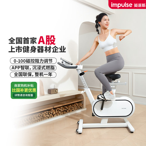 英派斯家用磁控燃脂减肥动感单车