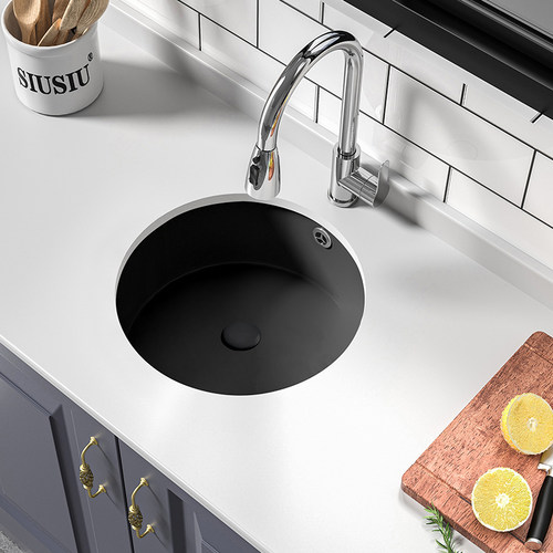 洗碗池台下盆喜米不易挂污