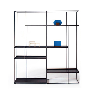 Castagna大户型书店 10款 新品 Massimo 饰柜置物架 酒店会所书架装