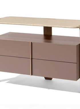 三款柜子Matteo Zorzenoni 喀尔巴语家居 艳丽五彩边柜酒柜电视柜