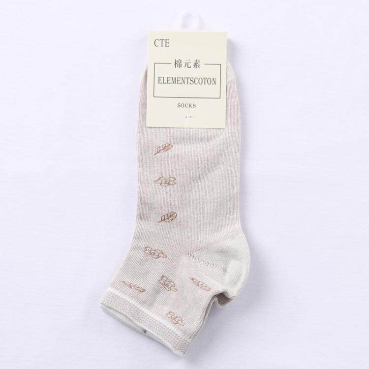 棉船袜ELEMENTSCOTON/棉元素防臭