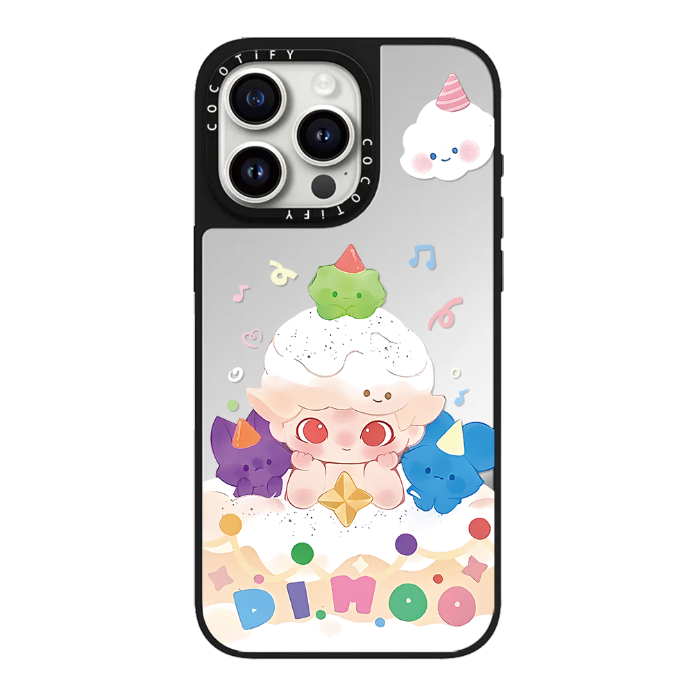 CASE联名DIMOO WORLD云宝宝适用苹果16promax手机壳iphone15镜面MagSafe磁吸14pro头号玩家13卡通12可爱11