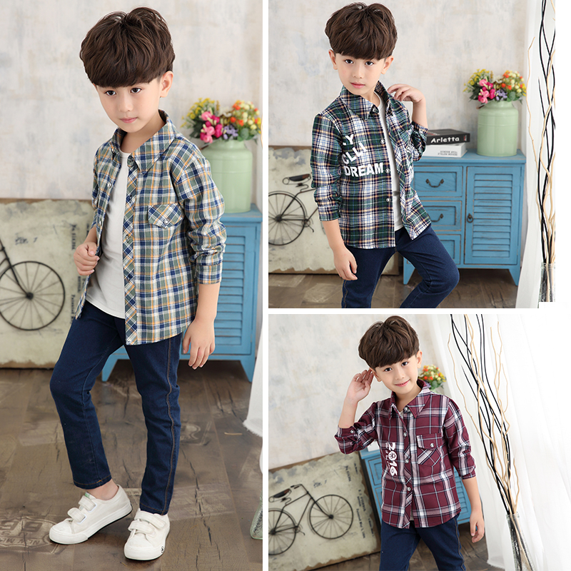 Chemise garcon DLZX à manche longue - Ref 2072769 Image 1