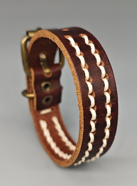 网红简约新款可调节创意手工编织复古手链个性百搭可调节男女手环