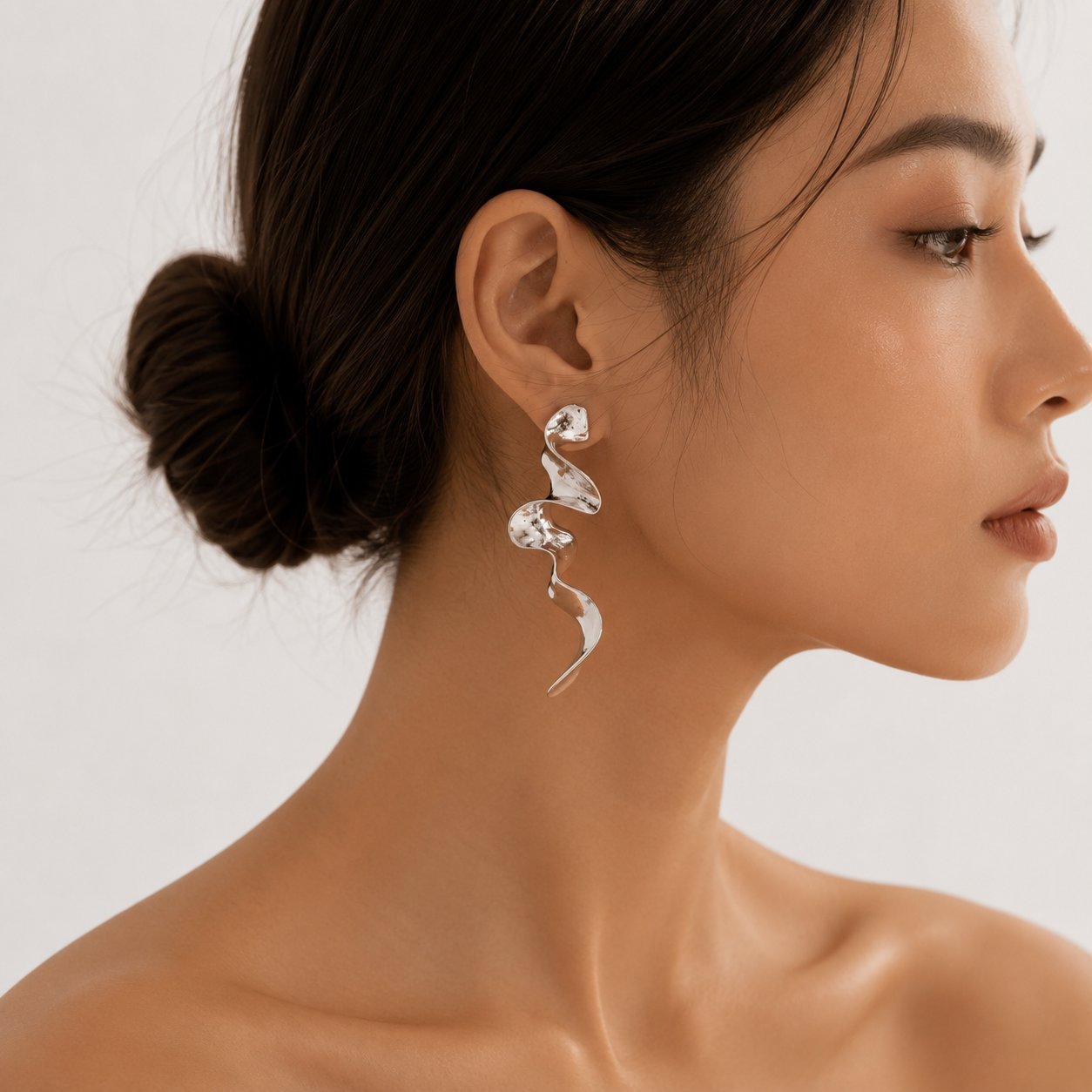 德国欧美热销饰品夸张几何扭曲创意小众设计个性不规则耳环耳饰品