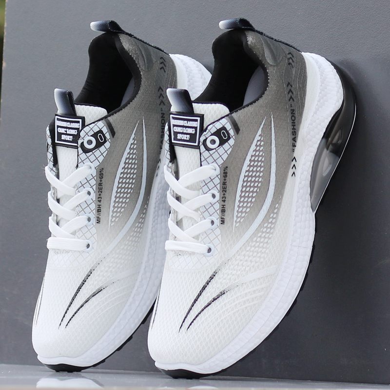 欧洲站男士运动鞋男款季男鞋透气网面休闲皮鞋防滑软底透气舒适