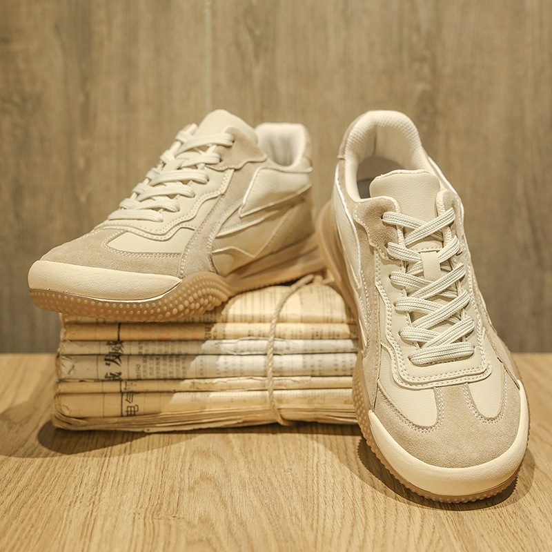 欧洲站高帮男鞋新款阿甘德训板鞋男士牛筋底耐磨户外运动休闲鞋