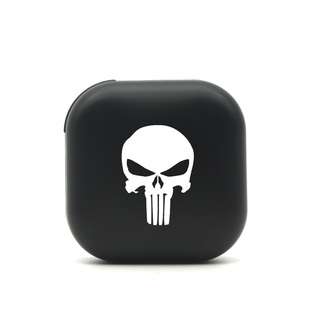 动漫周边 惩罚者骷髅头耳机 德古拉加勒比海盗金币图腾夹耳蓝牙机