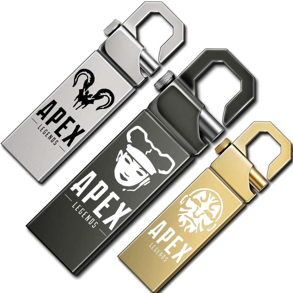 游戏周边Apex legends英雄U盘猎杀顶猎钥匙扣64G优盘 刻字定制