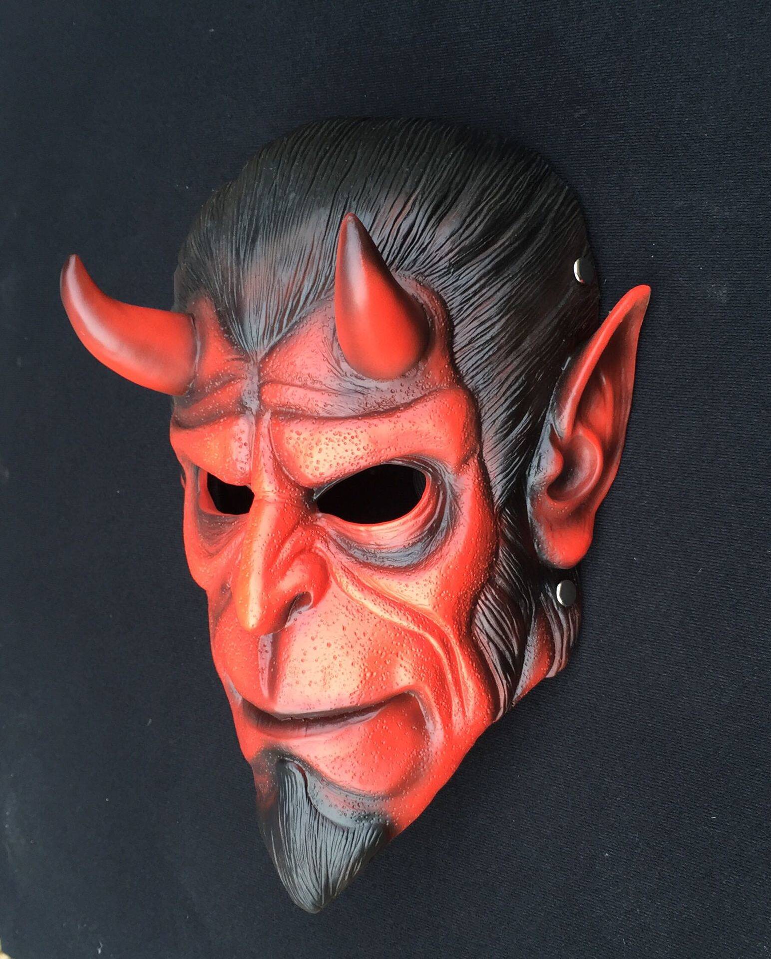 hellboy地狱男爵主题面具 cosplay树脂道具万圣节鬼脸
