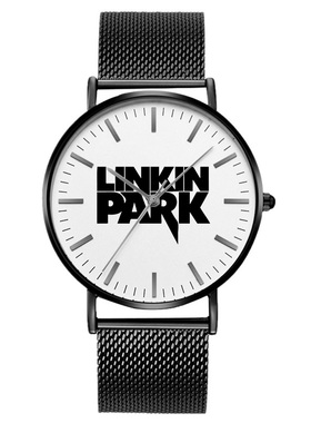 林肯公园linkin park周边手表腕表 个性潮流防水石英表