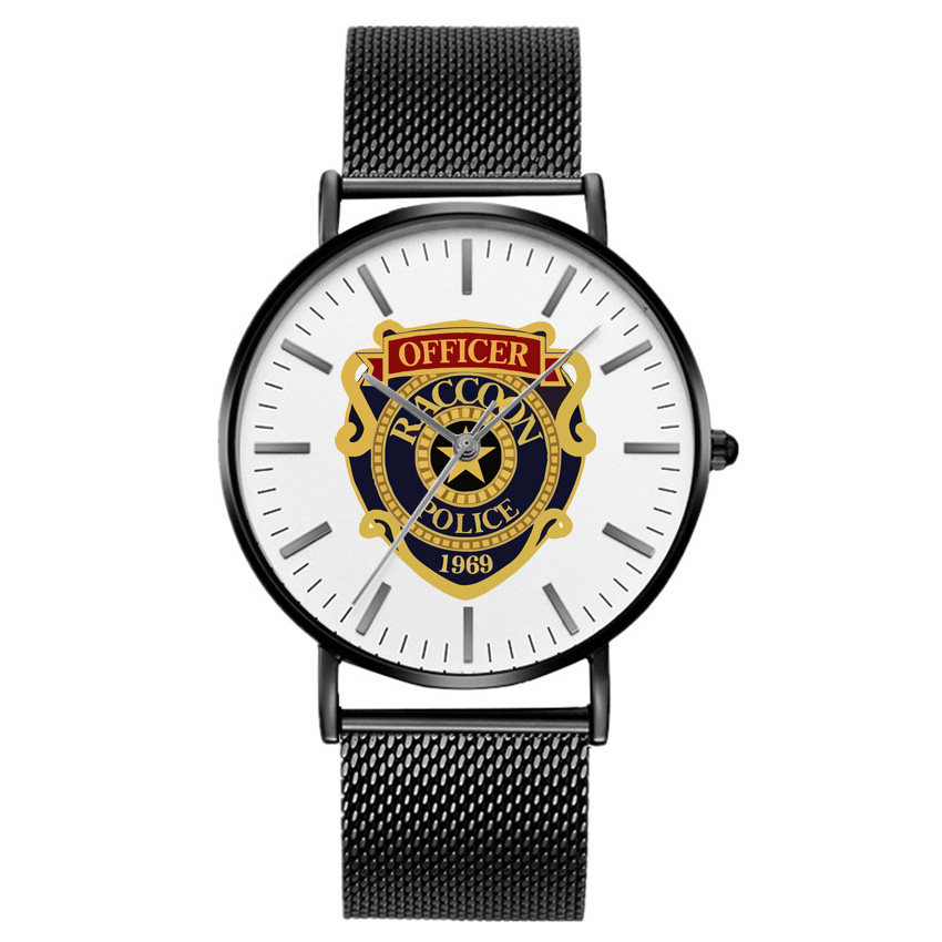 生化危机周边手表 保护伞umbrella欢迎来到浣熊市rpd徽章腕表