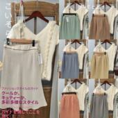 古着复古vintage日制港风文艺y2k昭和古早味日杂格纹毛呢半身裙33