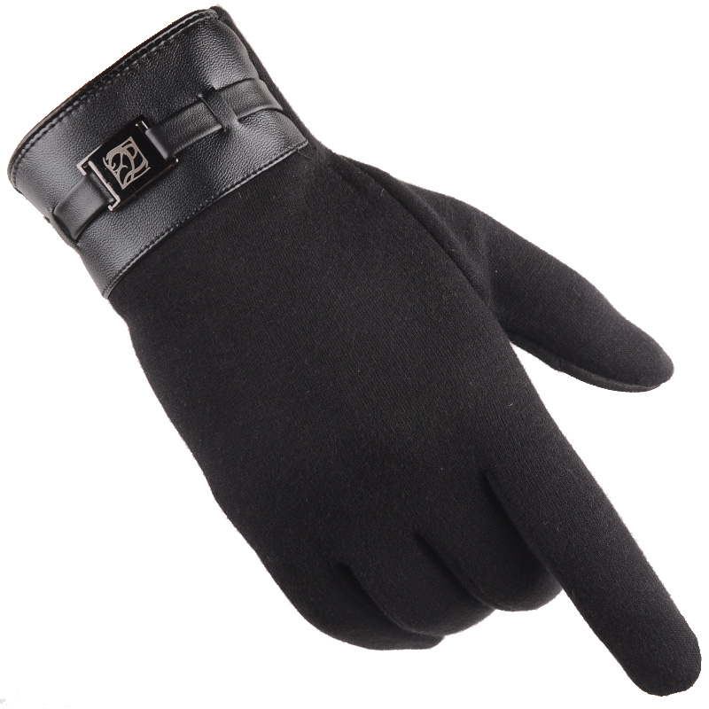 Gants pour homme      en Laine Cachemire - Ref 2781591 Image 5