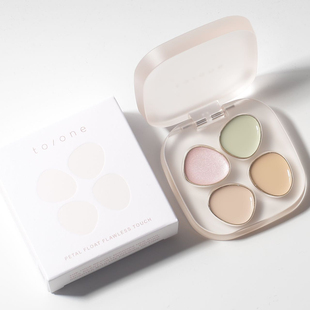 现货小猴子爱用日本to/one toone有机四色遮瑕膏卧蚕遮黑眼圈痘印