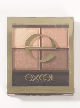 现货秒发日本sana excel四色眼影盘大地色系sr03