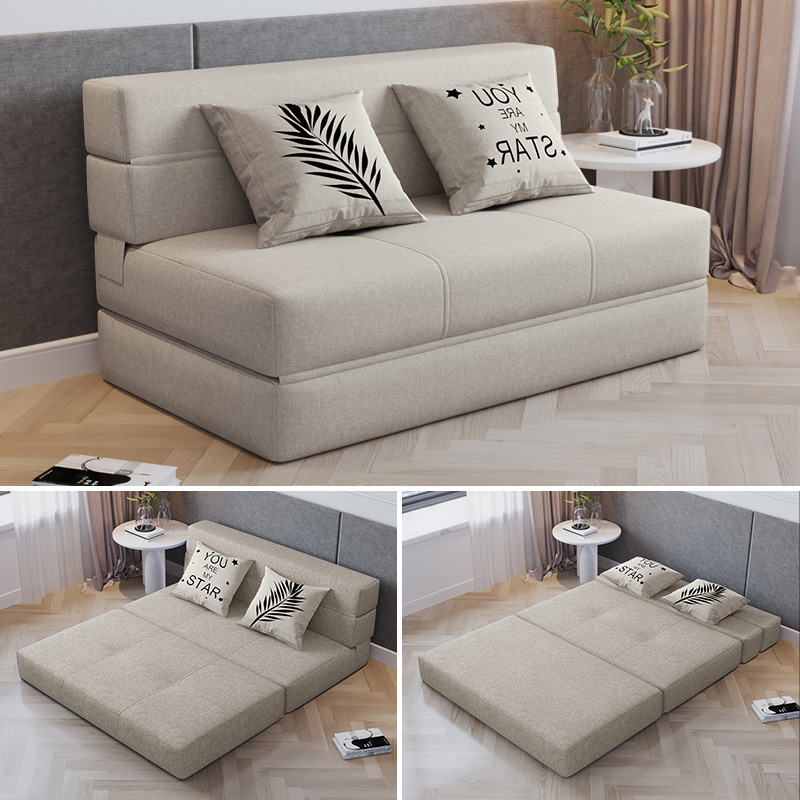 榻榻米沙发床可折叠乳胶简易