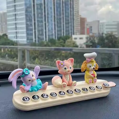 可隐藏临时停车电话牌