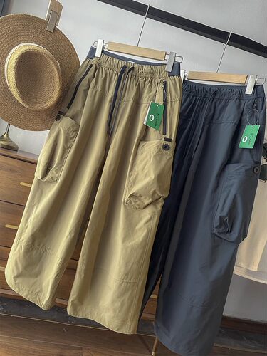 高腰UXINYIHUI九分裤工装裤