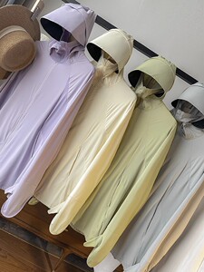 自留好贸！喵399+！带手套防紫外线连帽透气宽松防晒衣外套女春夏