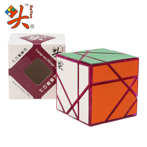 大雁 七巧板魔方  5 Axis 3 Rank Tangram Cube DAYAN 异形魔方