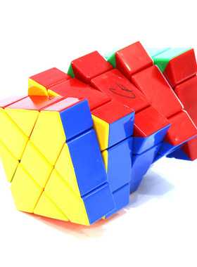 香港Calvin开尔文335移棱魔方黑白彩色3x3x5 Fisher Cuboid不等阶