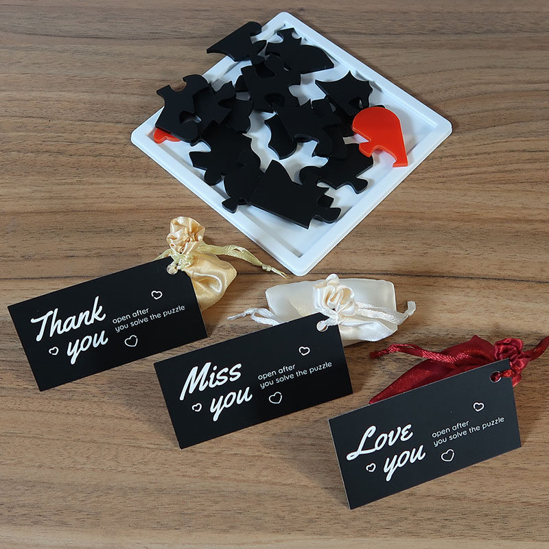 Jigsaw Holic破碎的心Broken Heart益智烧脑拼图解谜玩具情人礼物
