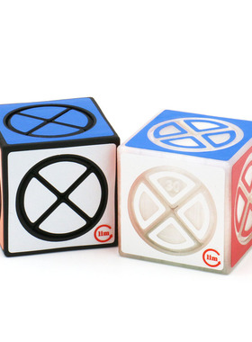 方是Lim镂空XO魔方3D打印FDM黑色透明限量版异形空心儿童益智玩具