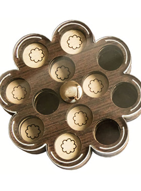 Siebenstein-Spiele玛格丽特Margarite雏菊木质旋转益智烧脑玩具