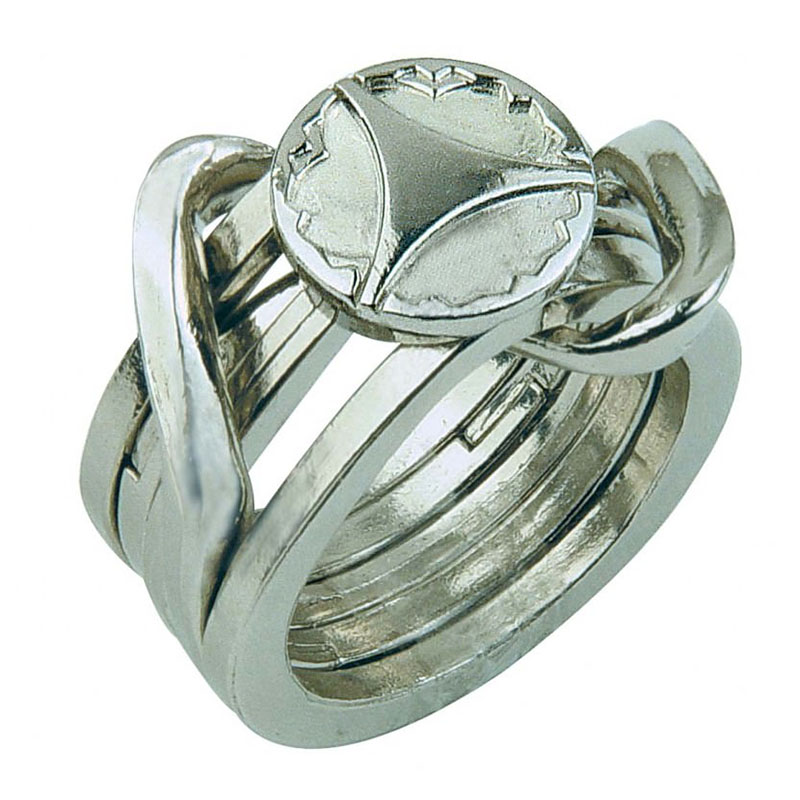 正版魔金玩具RingⅡ轮日本CastPuzzle解锁难题成人益智烧脑挑战L5