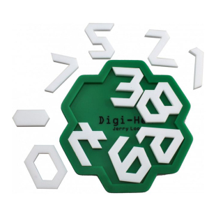 Perez数字六边形拼图Digi Hex亚克力益智烧脑Puzzle Rossano Rex