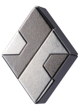 Cast Puzzle魔金Diamond菱日本Hanayama金属益智解锁难创意玩具L1