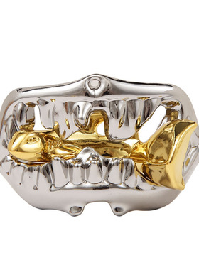 Hanayama魔金鲛Shark海洋系列鲨鱼金属益智烧脑成人解谜玩具解锁