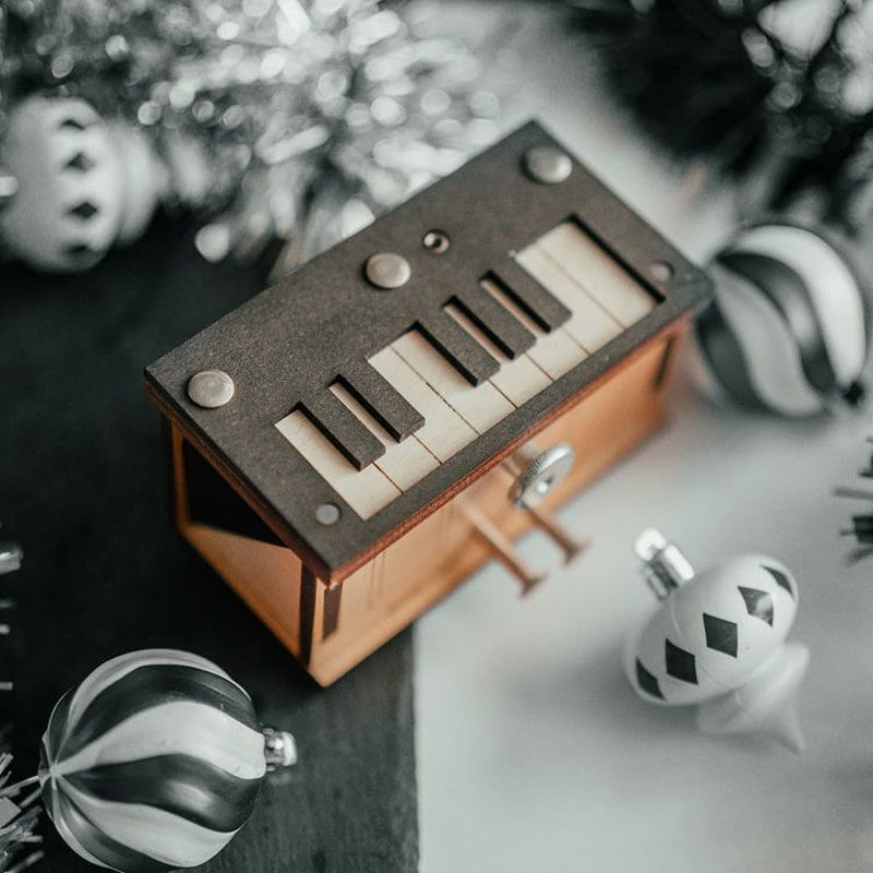 Constantin康斯坦丁Piano Box 钢琴盒木质解谜高难度机关匣Puzzle