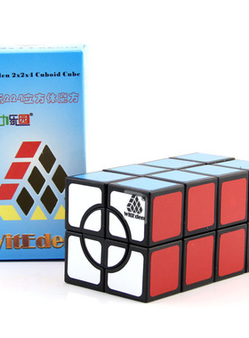 智力乐园立体224魔中魔黑色 WitEden2*2*4 二二四异型益智玩具