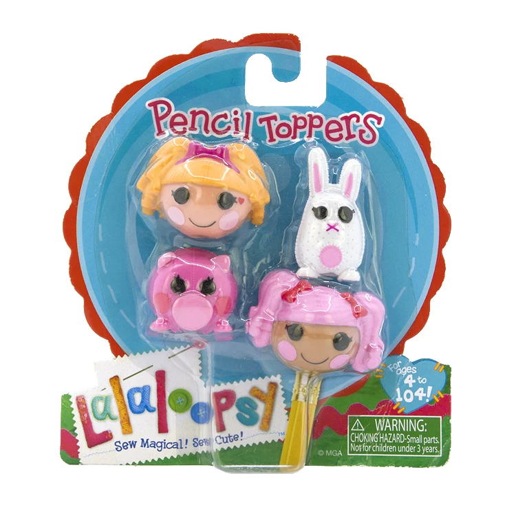 Pencil Toppers кукла Lalaloopsy Lele Angel Детские текстовые карандаши шапка украшение кукла