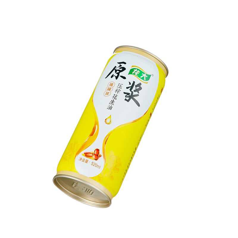 龙大礼盒装原浆520ml花生油