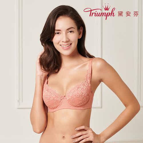 聚拢舒适薄款收副乳内衣大胸显小