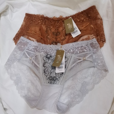 素思玛透气花边腰围性感蕾丝