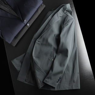 男士 立体剪裁 抗皱有型通勤休闲西服外套 高级肌理质感 轻商务