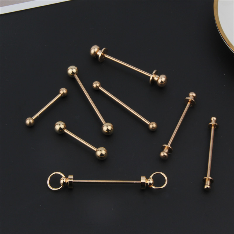 和尚头双头螺丝 朋克尖钉diy铆钉配件 材料diy柳丁衣服包包金属钉