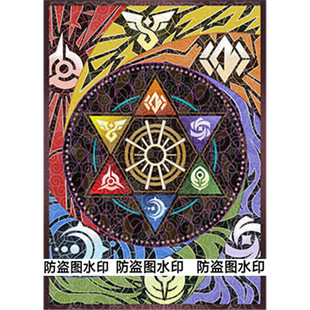 符文战场卡套 炽烈混沌灵光翠意序理摧破 lol英雄联盟PTCG牌套