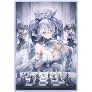 游戏王卡套 白银城牌套拉比林斯妹套卡垫中心卡闪套官套尺寸 特价