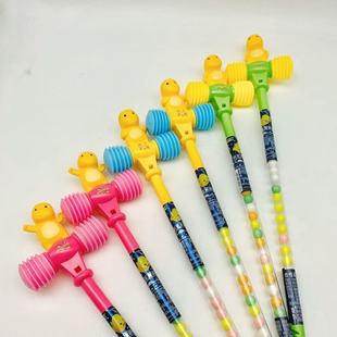 口哨卡皮巴拉闪光儿童锤锤乐捶乐幼儿园玩具敲打卡通奶龙魔音锤