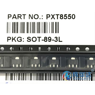 原装现货 PXT8550 Y2 SOT-89 PNP -25V/1.5A 贴片三极管 2500只