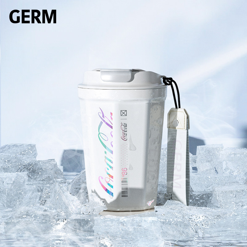 可口可乐联名水杯夏季女可爱少女随手杯子便携男生2021新款随行杯